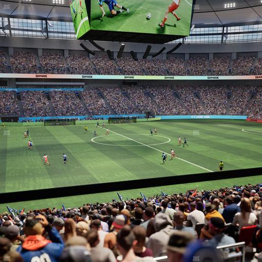 BC Place Stadium - Section 343 Seat View