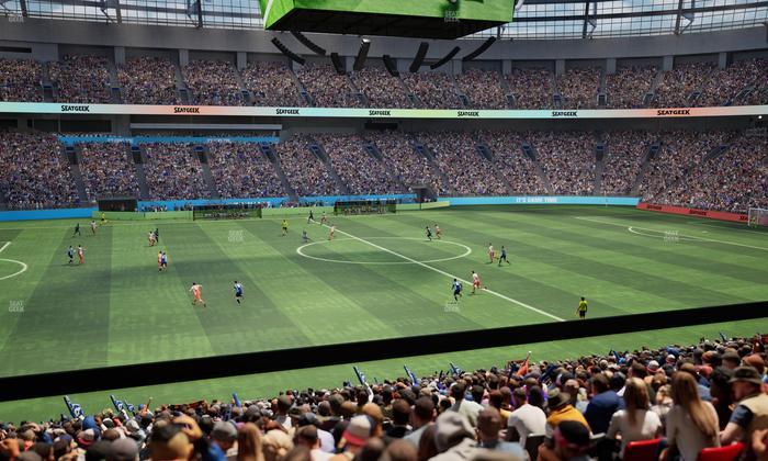 BC Place Stadium - Section 343 Seat View