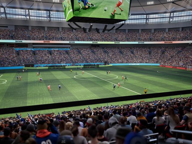 BC Place Stadium - Section 343 Seat View