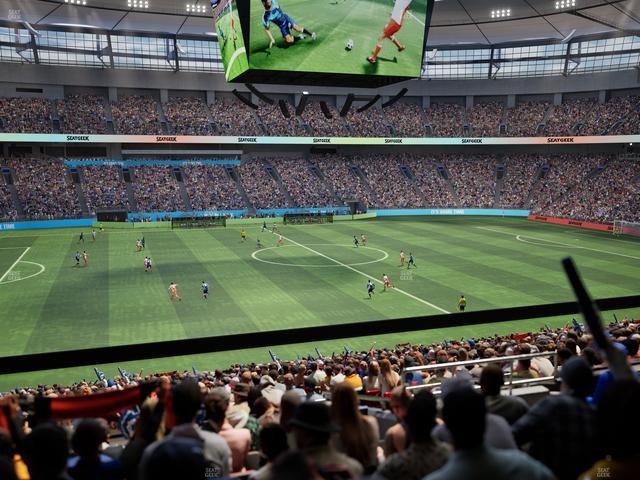 BC Place Stadium - Section 343 Seat View