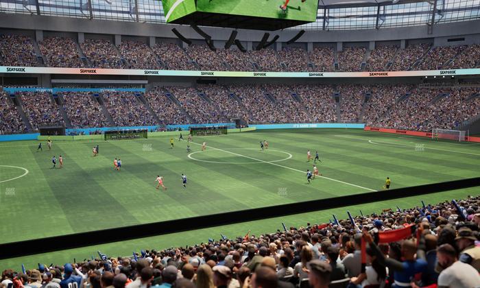 BC Place Stadium - Section 344 Seat View