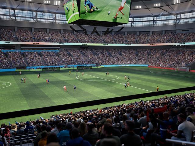BC Place Stadium - Section 344 Seat View