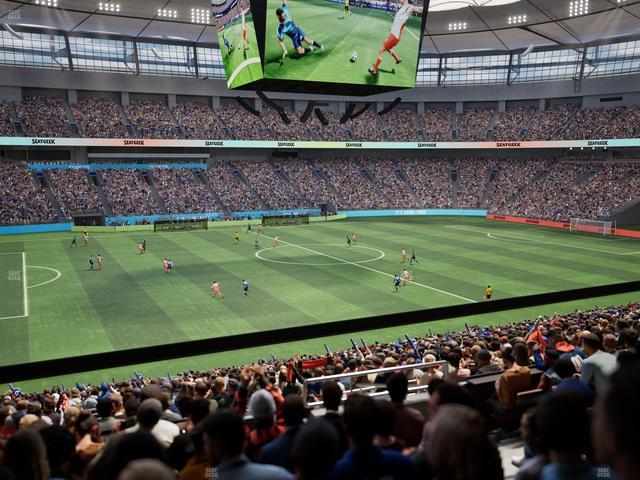 BC Place Stadium - Section 344 Seat View