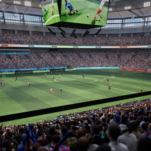 BC Place Stadium - Section 345 Seat View