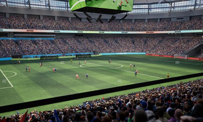 BC Place Stadium - Section 345 Seat View