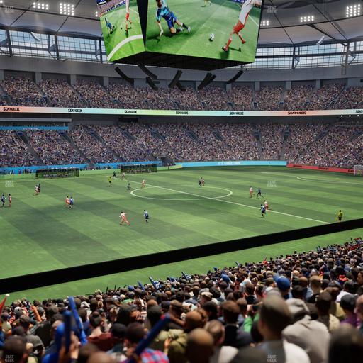 BC Place Stadium - Section 345 Seat View