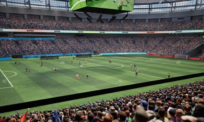 BC Place Stadium - Section 345 Seat View