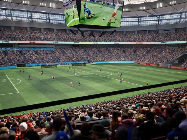 BC Place Stadium - Section 345 Seat View