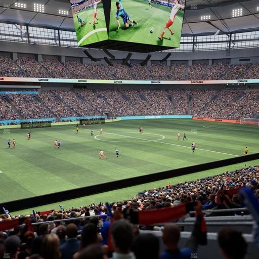 BC Place Stadium - Section 346 Seat View