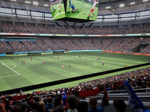 BC Place Stadium - Section 346 Seat View