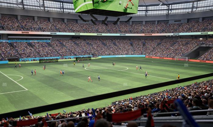 BC Place Stadium - Section 346 Seat View