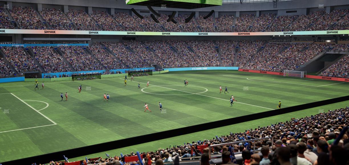 BC Place Stadium - Section 346 Seat View