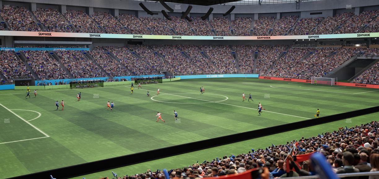 BC Place Stadium - Section 346 Seat View