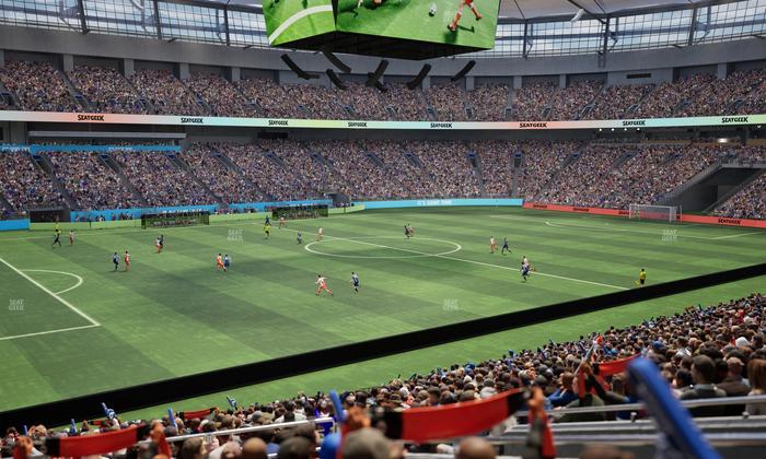 BC Place Stadium - Section 346 Seat View