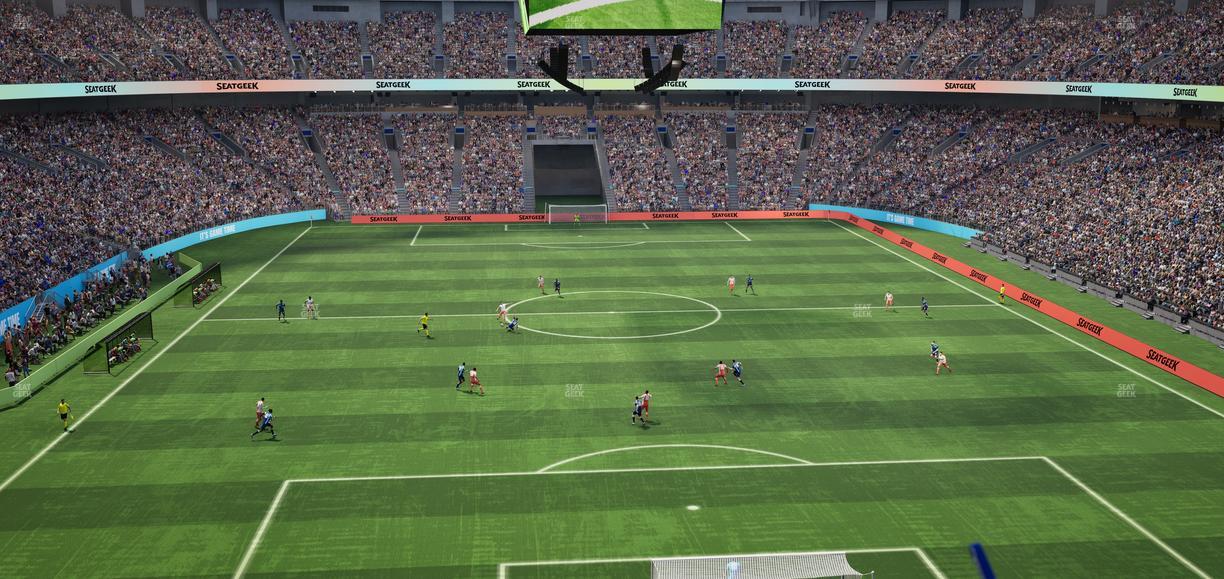 BC Place Stadium - Section 401 Seat View