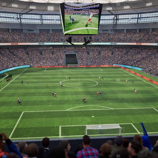 BC Place Stadium - Section 401 Seat View