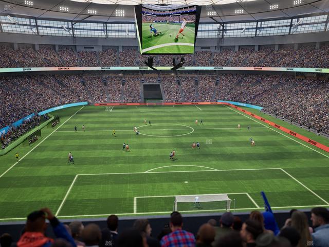 BC Place Stadium - Section 401 Seat View BC Place Stadium - Section 401 Seat View