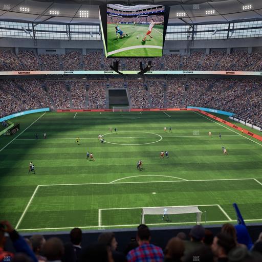BC Place Stadium - Section 401 Seat View