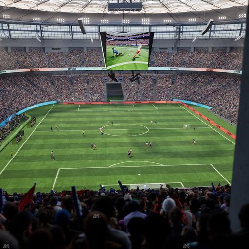 BC Place Stadium - Section 401 Seat View