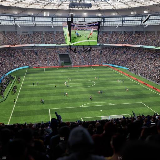 BC Place Stadium - Section 402 Seat View