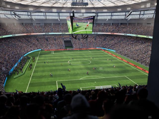 BC Place Stadium - Section 402 Seat View