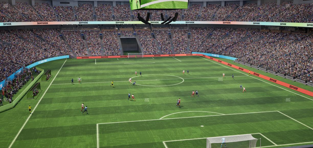 BC Place Stadium - Section 402 Seat View