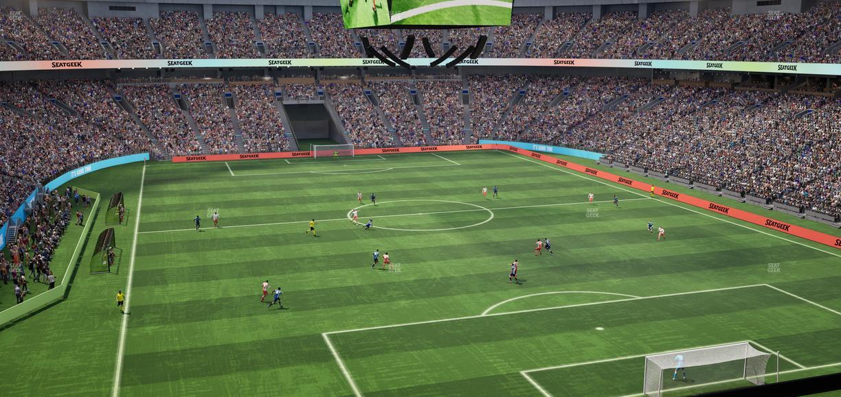 BC Place Stadium - Section 403 Seat View