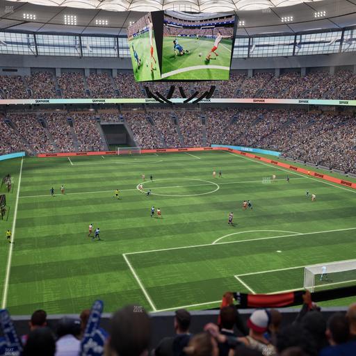 BC Place Stadium - Section 403 Seat View