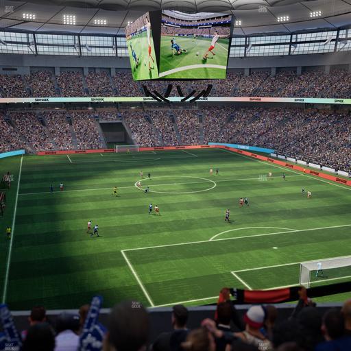 BC Place Stadium - Section 403 Seat View