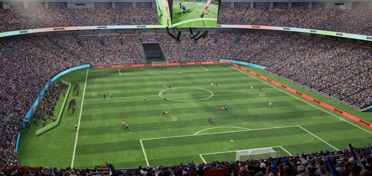 BC Place Stadium - Section 403 Seat View