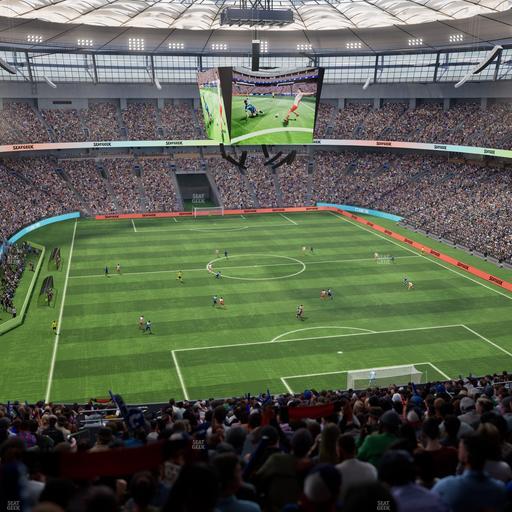 BC Place Stadium - Section 403 Seat View