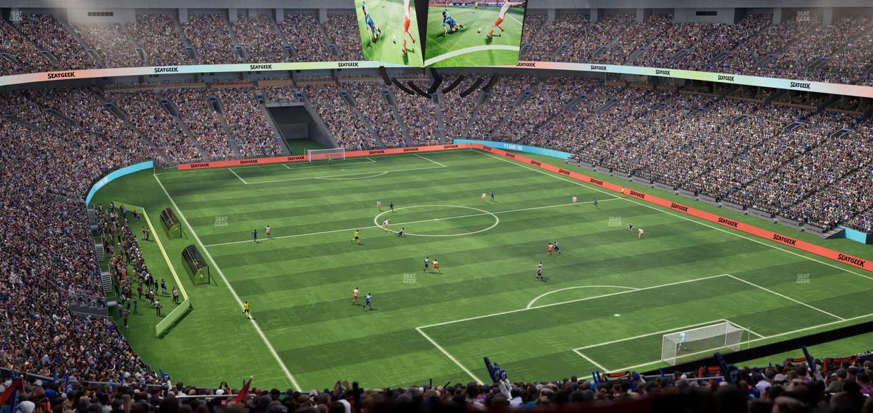 BC Place Stadium - Section 404 Seat View