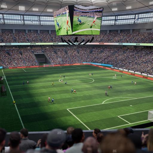 BC Place Stadium - Section 404 Seat View