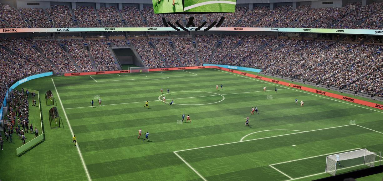 BC Place Stadium - Section 404 Seat View