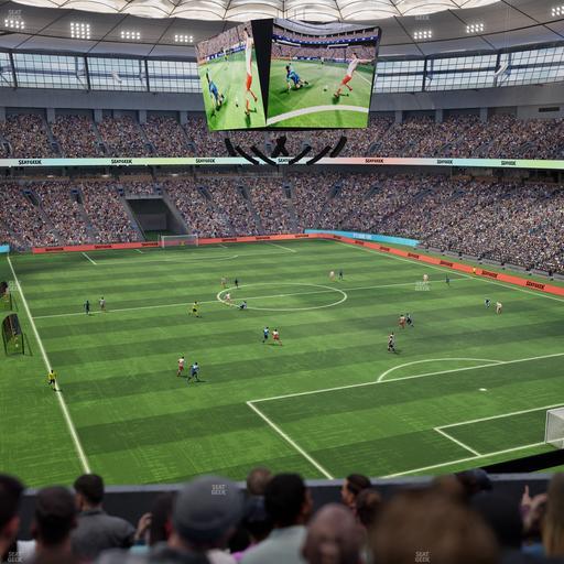 BC Place Stadium - Section 404 Seat View