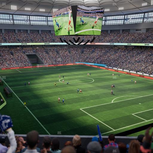 BC Place Stadium - Section 405 Seat View