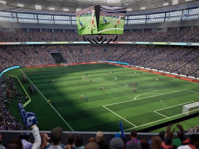 BC Place Stadium - Section 405 Seat View