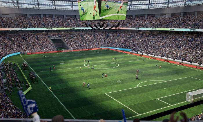 BC Place Stadium - Section 405 Seat View