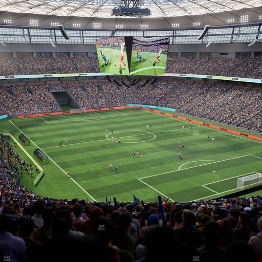 BC Place Stadium - Section 405 Seat View