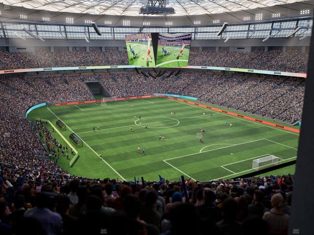 BC Place Stadium - Section 405 Seat View