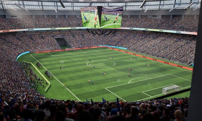 BC Place Stadium - Section 405 Seat View