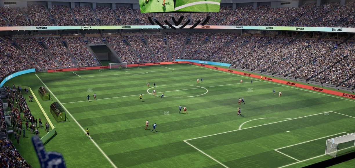 BC Place Stadium - Section 405 Seat View