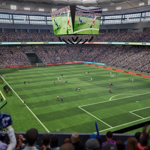 BC Place Stadium - Section 405 Seat View