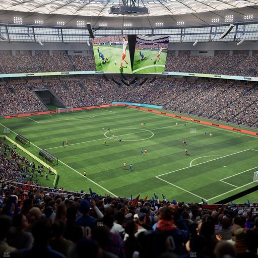 BC Place Stadium - Section 406 Seat View