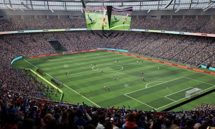BC Place Stadium - Section 406 Seat View