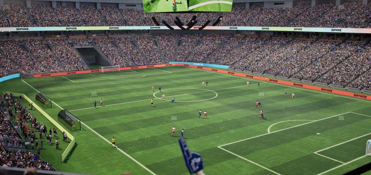 BC Place Stadium - Section 406 Seat View