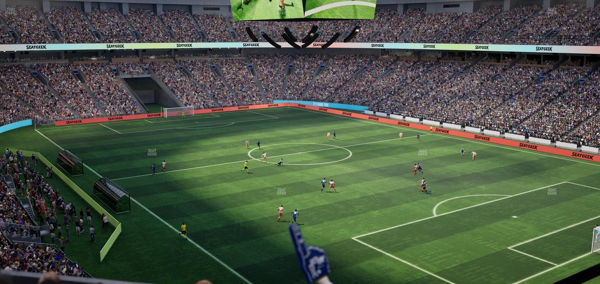BC Place Stadium - Section 406 Seat View
