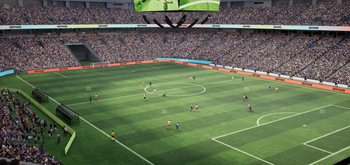 BC Place Stadium - Section 407 Seat View