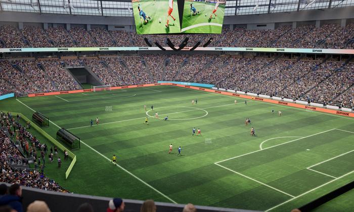 BC Place Stadium - Section 407 Seat View