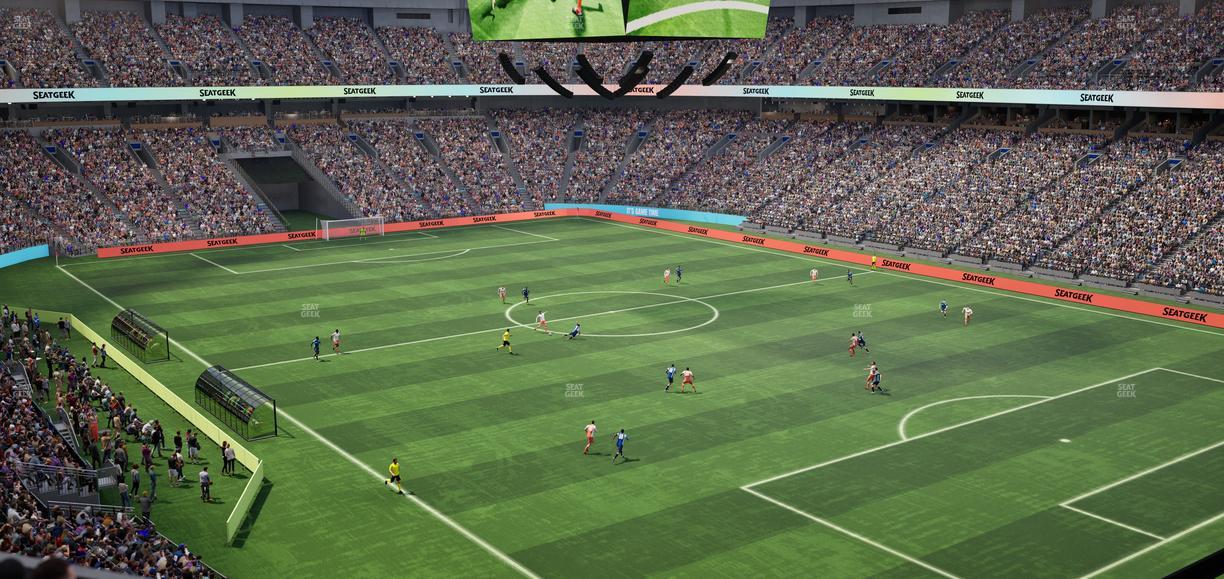 BC Place Stadium - Section 407 Seat View